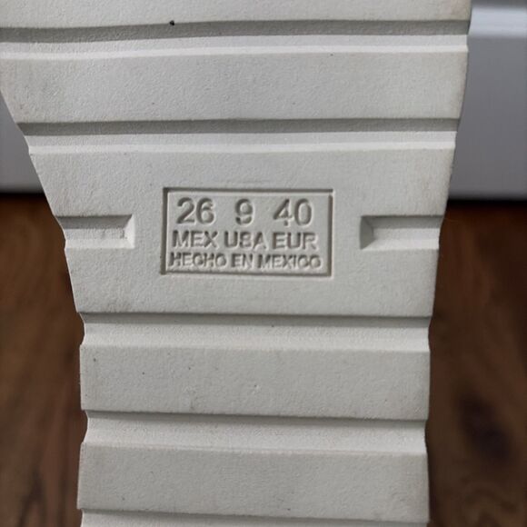 Women's Size 9 Huarache Artesenal Mexicano Mexican sandals Leather Hand Made - Picture 6 of 6